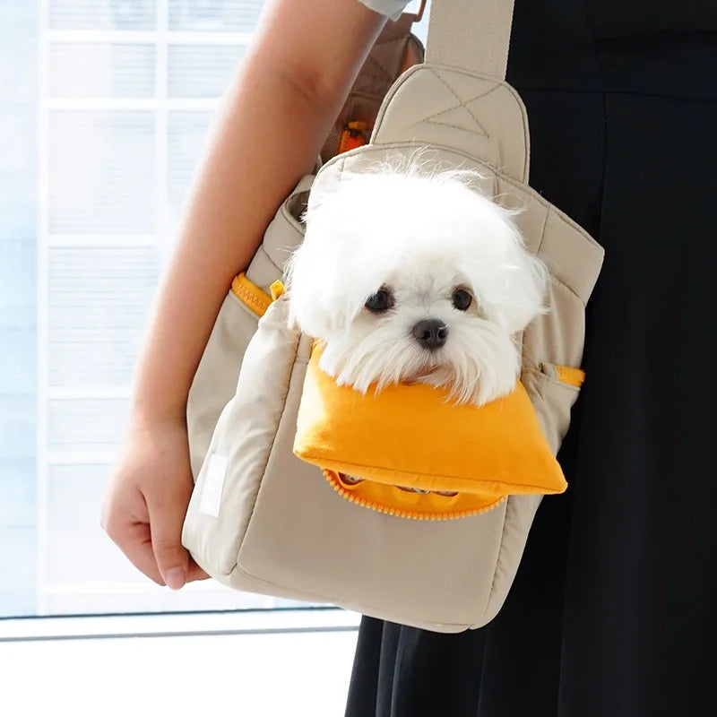 pet carrier shoulder bag, view 5 - MRSLM