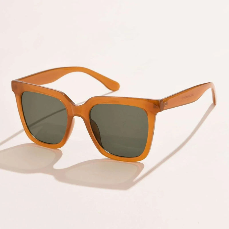 retro rectangle sunglasses, view 5 - MRSLM
