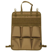 camo car seat back organizer, view 4 - MRSLM