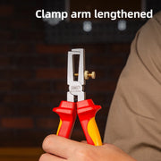 insulated wire stripping pliers, view 6 - MRSLM