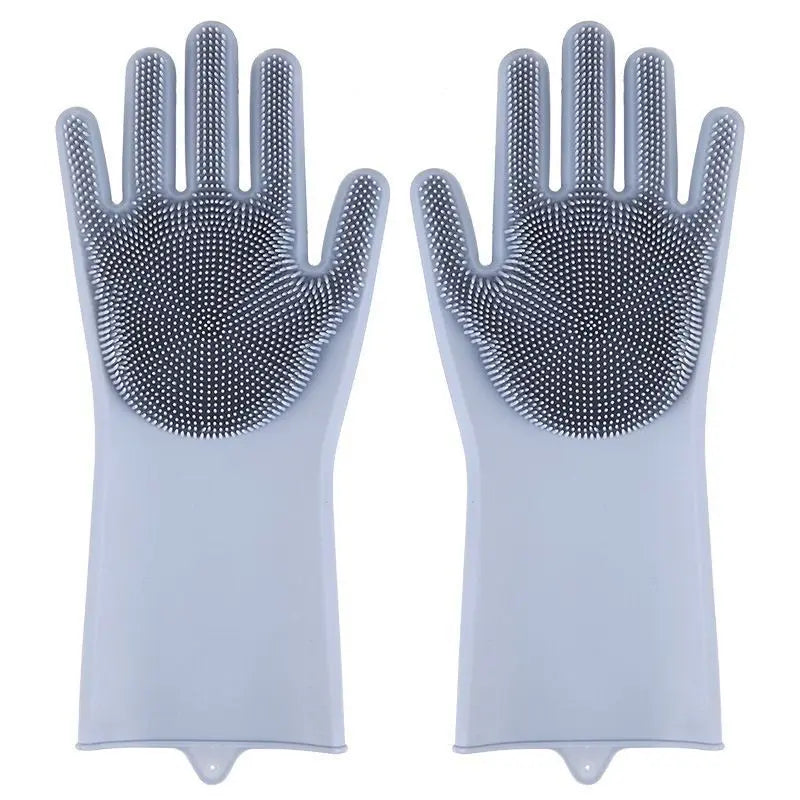 Pet Grooming Silicone Gloves