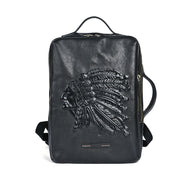 Cowhide leather backpack, view 7 - MRSLM