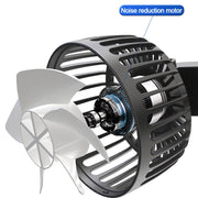 dual head car seat cooling fan, view 7 - MRSLM