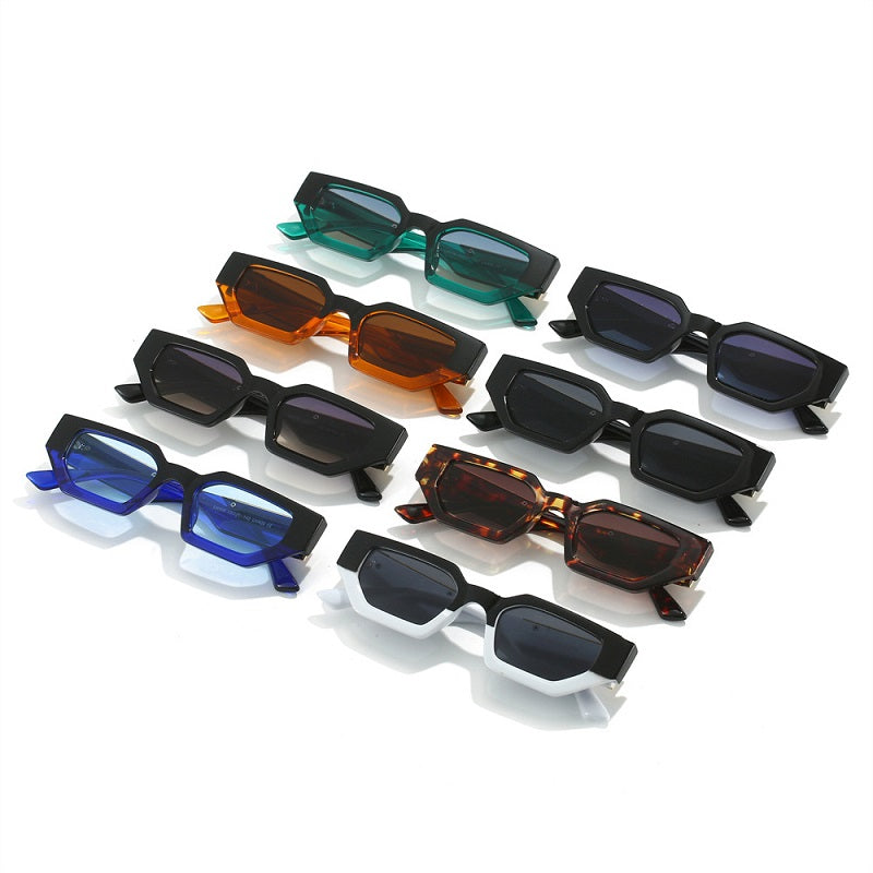 wrap sunglasses with gradient lens, view 11 - MRSLM