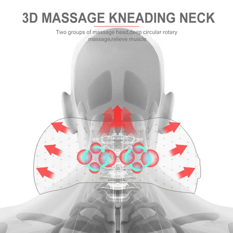 kneading neck and body massager, view 4 - MRSLM
