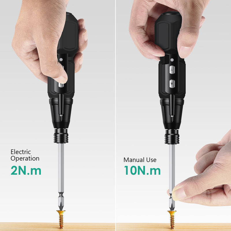 9-in-1 cordless screwdriver set, view 8 - MRSLM