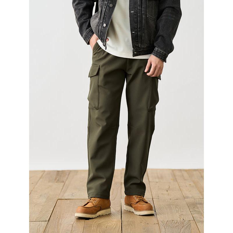 fleece lined cargo pants, view 4 - MRSLM