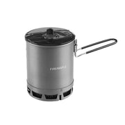 600ml ultralight camping pot with heat exchanger, view 2 - MRSLM
