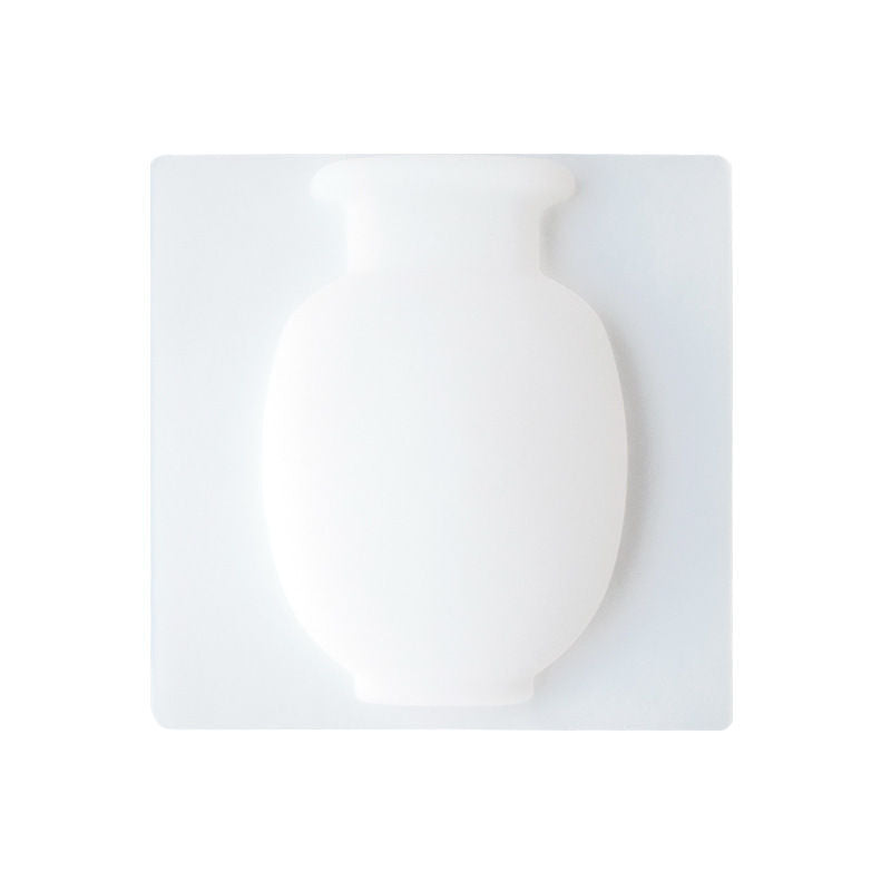 Silicone suction cup wall vase, view 3 - MRSLM