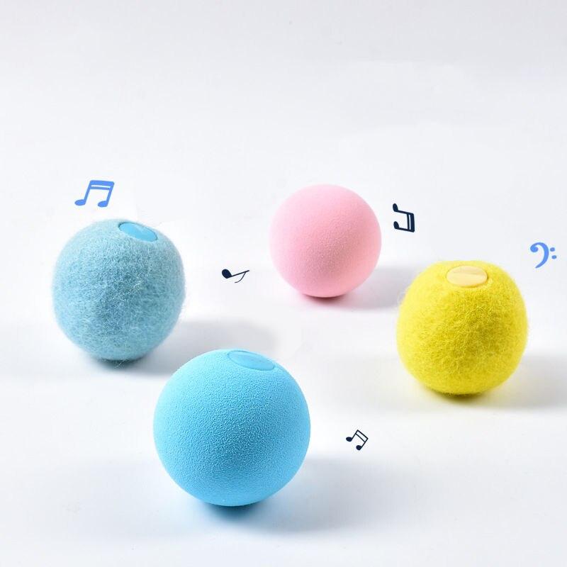 interactive squeak and sound catnip toy ball, view 16 - MRSLM