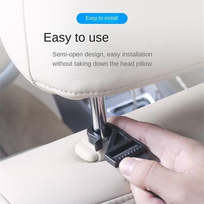 Adjustable car seat storage hooks, view 8 - MRSLM