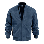 stylish vintage slim men's jacket, view 4 - MRSLM