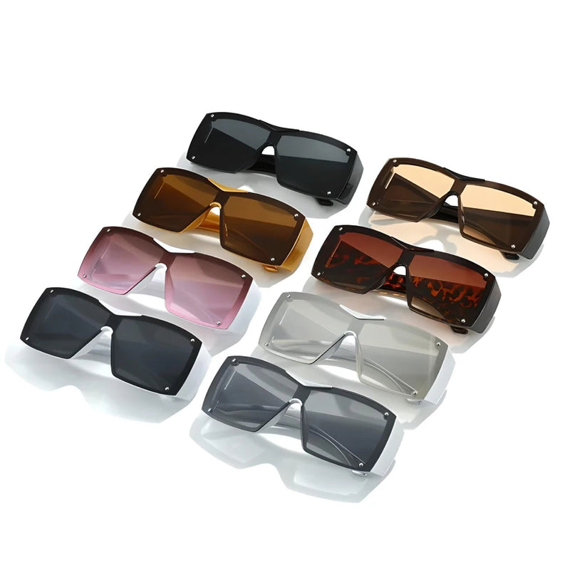 oversized square sunglasses, view 15 - MRSLM