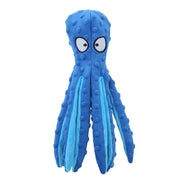 octopus plush squeak toy for dogs, view 5 - MRSLM