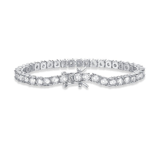 titanium steel street braided bracelet, view 5 - MRSLM