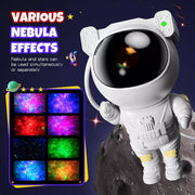 Astronaut star projector lamp, view 6 - MRSLM