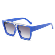 Gradient lens shield sunglasses, view 6 - MRSLM