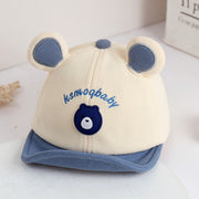 bear ear baby baseball cap, view 3 - MRSLM