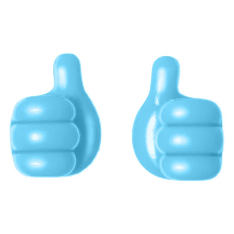 hand-shaped silicone hooks, view 2 - MRSLM