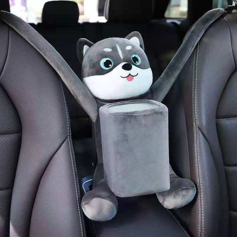 cute square car trash bin - MRSLM