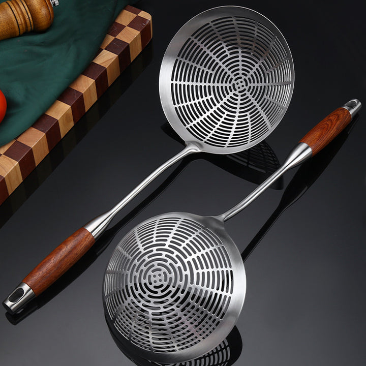 304 Stainless Steel Colander Household Hotel Filtering Strainer Colander Scoop Up Dumplings Mesh Pasta Fried