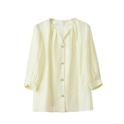 summer chiffon blouse for women, view 2 - MRSLM