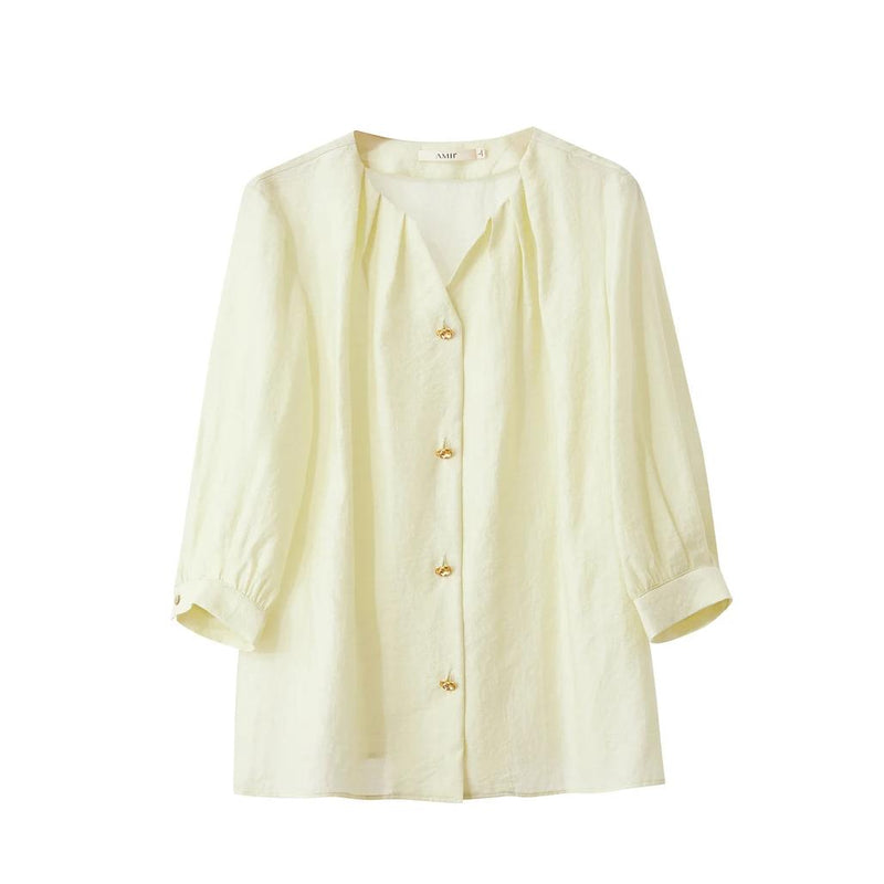 summer chiffon blouse for women, view 2 - MRSLM