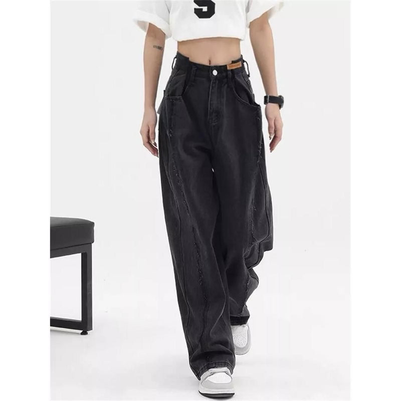 vintage wide leg jeans, view 4 - MRSLM