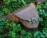 vintage heart belt satchel, view 2 - MRSLM