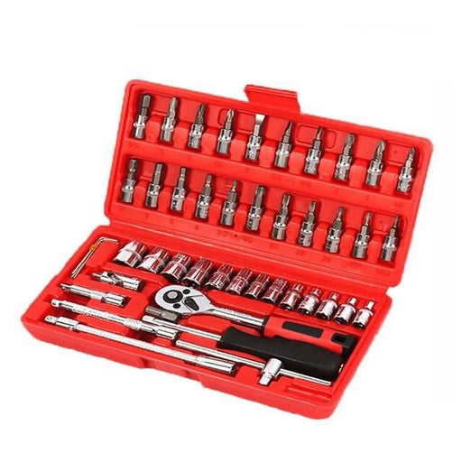 46-piece car repair tool set - MRSLM