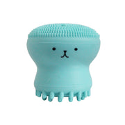 silicone octopus face cleansing brush, view 4 - MRSLM