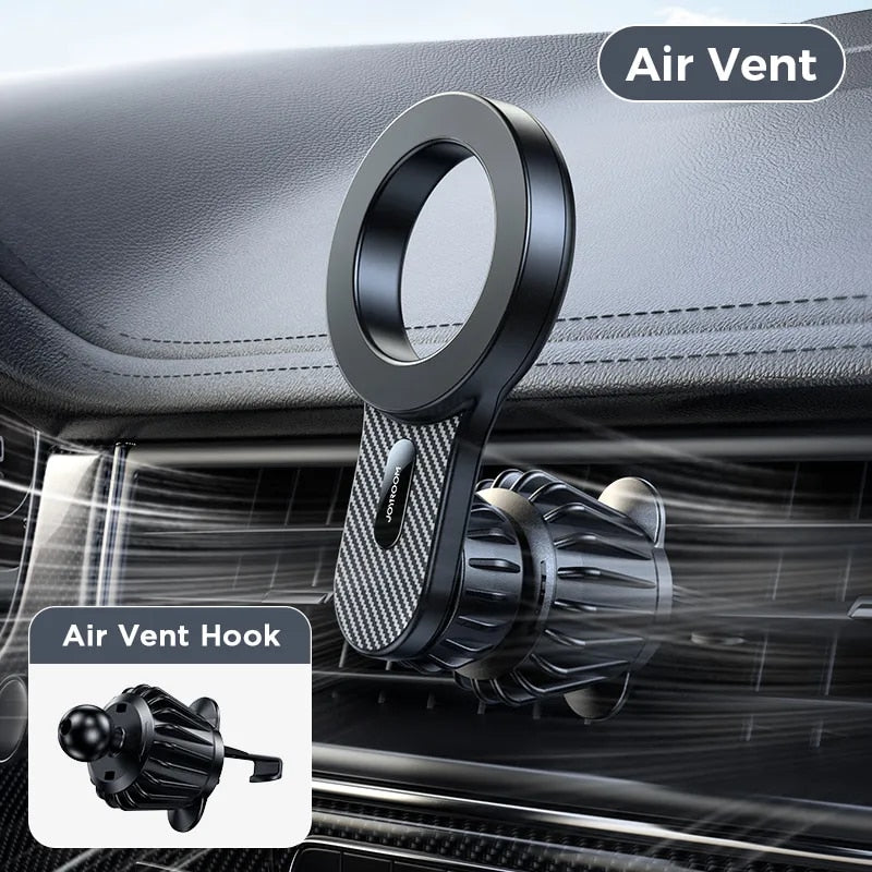 universal magnetic car phone holder, view 2 - MRSLM