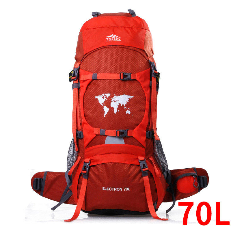 men's mountaineering camping bag 70l, view 2 - MRSLM