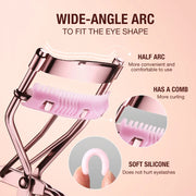 precision eyelash curler with comb, view 6 - MRSLM
