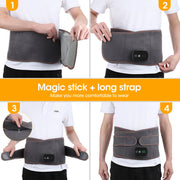 Rechargeable vibration and heating belt, view 5 - MRSLM
