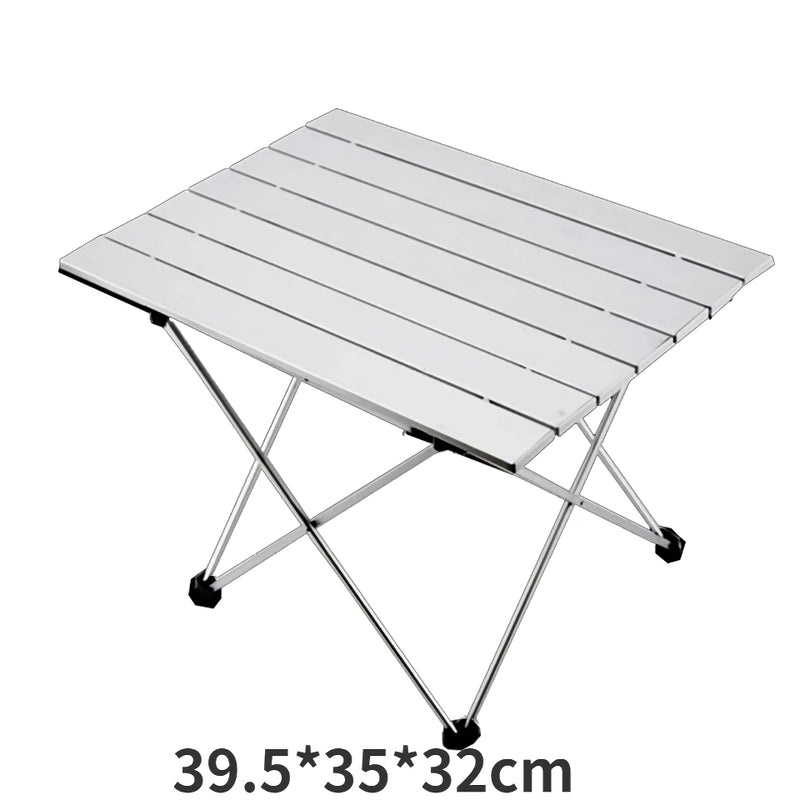 ultra-light aluminum folding camping table, view 8 - MRSLM