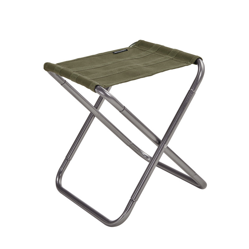 folding camping stool, view 3 - MRSLM