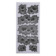 3D bullet hole and scratch car decals, view 3 - MRSLM
