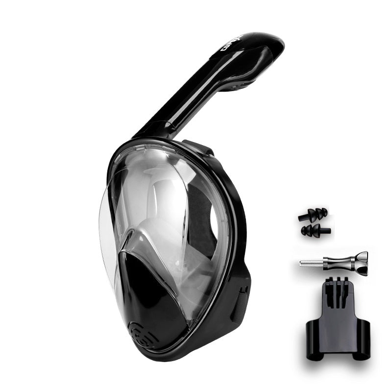 full face anti-fog snorkel mask, view 10 - MRSLM