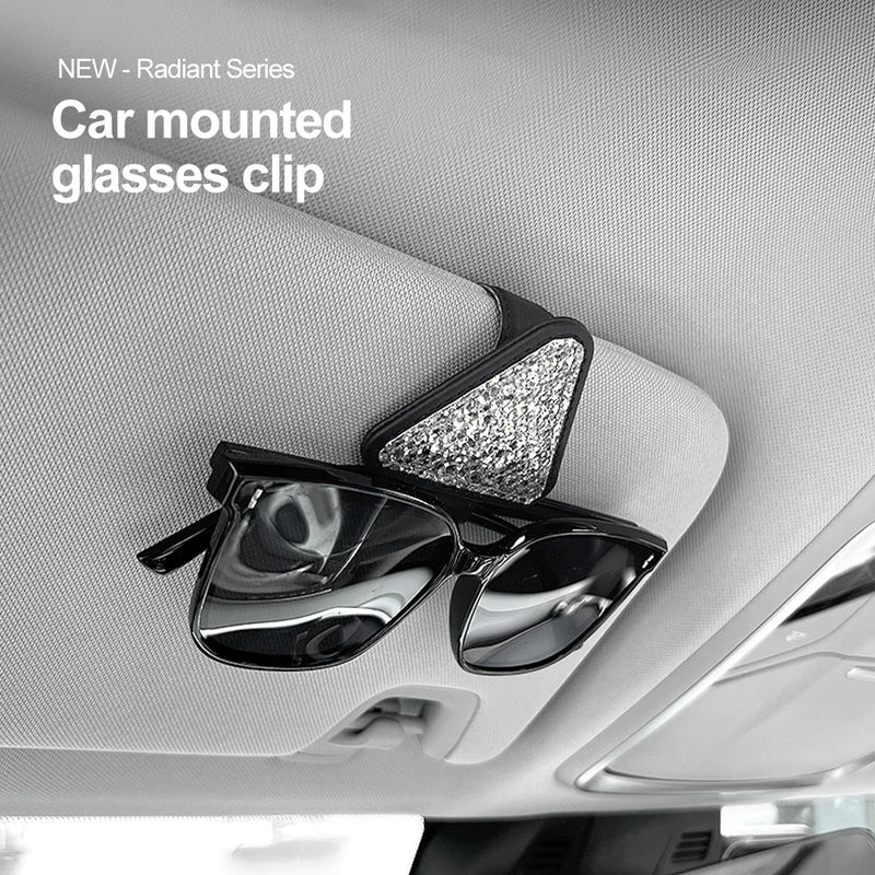 triangle car sun visor sunglasses holder, view 8 - MRSLM
