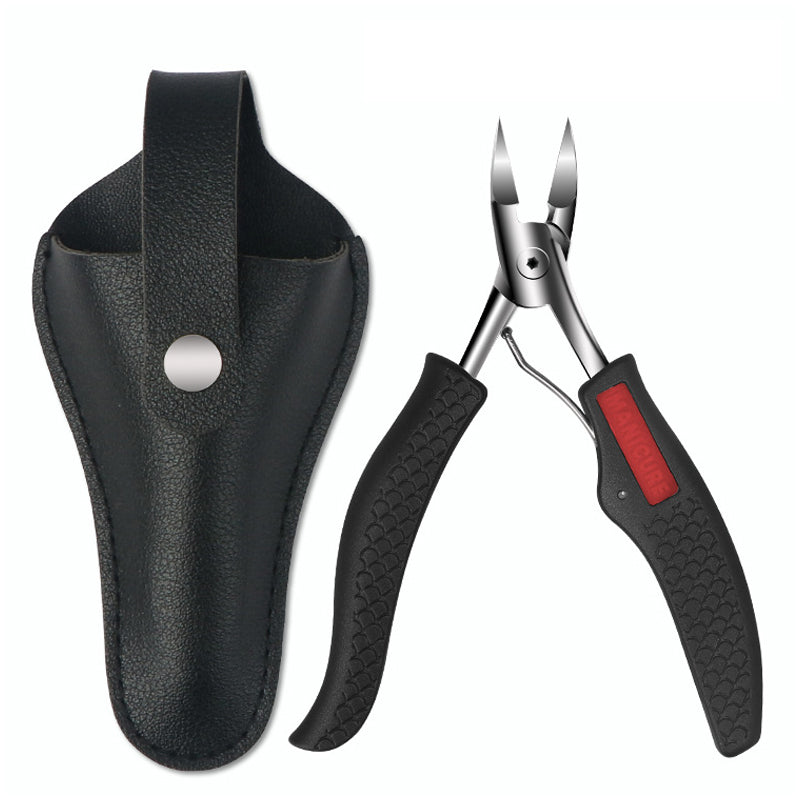 professional toenail clippers for thick nails, view 4 - MRSLM