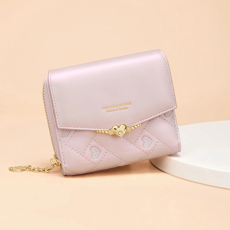 chic leather wallet, view 3 - MRSLM