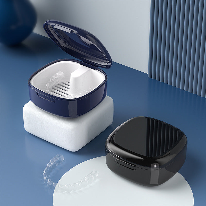 portable denture storage box, view 7 - MRSLM