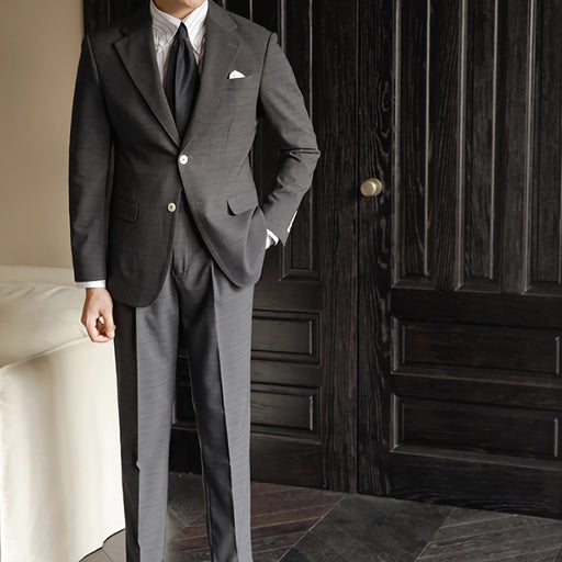 single breasted slim fit 2-piece suit - MRSLM