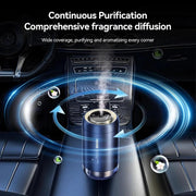 Smart black touch control car diffuser, view 7 - MRSLM