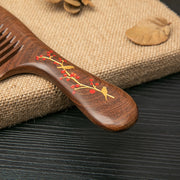 natural sandalwood comb, view 8 - MRSLM