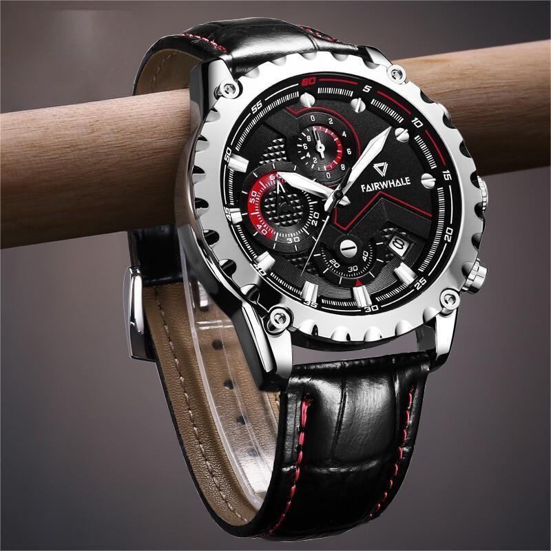 Waterproof Men's Commercial Quartz Watch