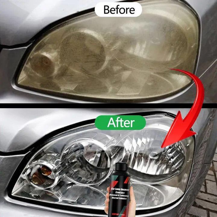 Car Headlight Restoration & Polishing Kit: Renew, Repair & Shine