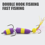 multicolor soft fishing lure, view 9 - MRSLM