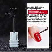 Tungsten steel nail drill bit, view 4 - MRSLM